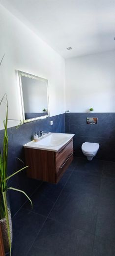 Detached single-family house with granny flat in an unobstructed location on the edge of town – Gäste WC EG