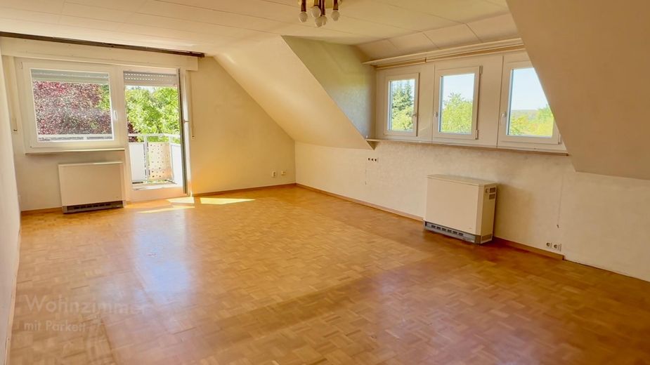 Zweifamilienhaus in exklusiver Waldrandlage – Wohn-/Esszimmer OG