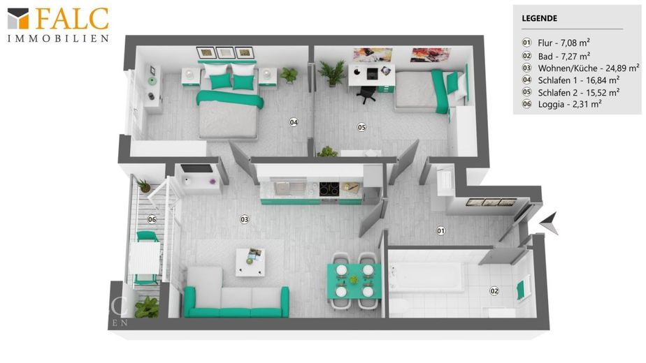 Attraktives Investment im Bremer Bahnhofsviertel - Perfekt für Ferienvermietung – Grundriss