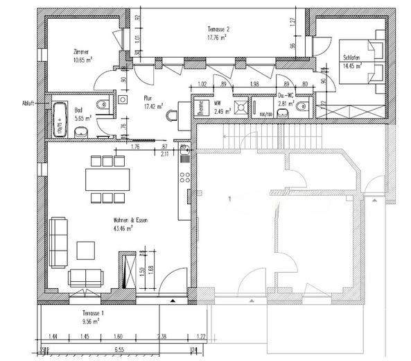Grundriss Wohnung