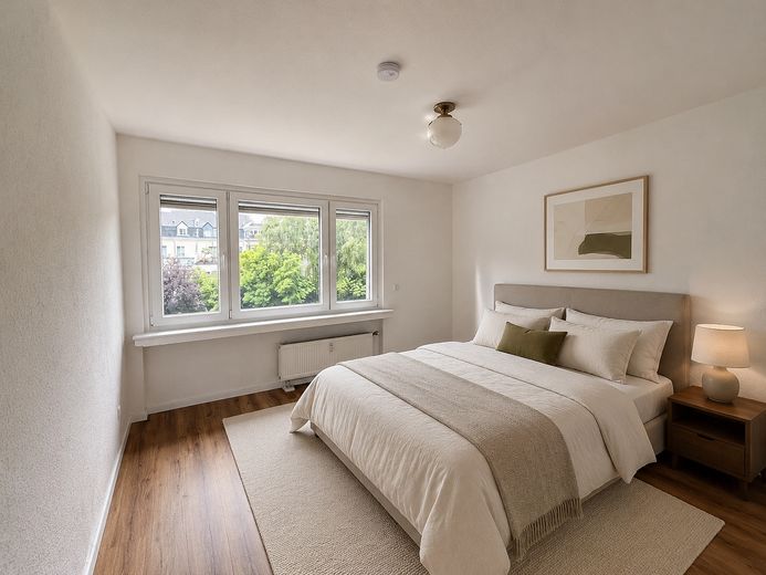 Erstbezug nach Sanierung | Helle 3-Zimmer-Wohnung mit Balkon und zusätzlichem Mansardenraum – Foto 7