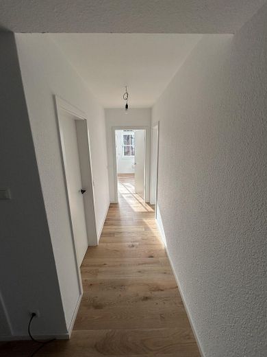 Hochwertige Wohnung mit Wärmepumpe & Einbauküche - Neubau KfW-40 Erstbezug Innenstadt Diepholz – Flur