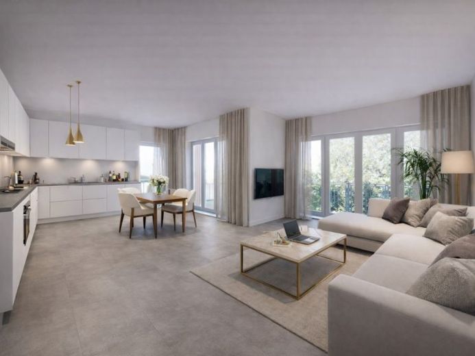 Moderne 3-Zimmer-Wohnung mit zwei Balkonen im energieeffizienten Neubau in Markkleeberg – Foto 1