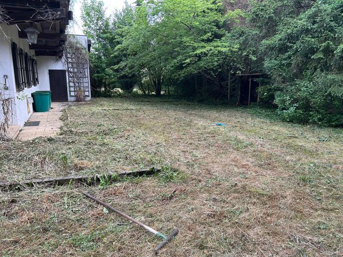 Blick in den Garten Südosten