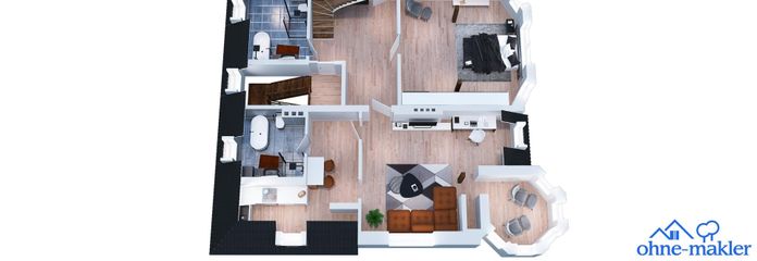 Grundriss Wohnung  2. OG