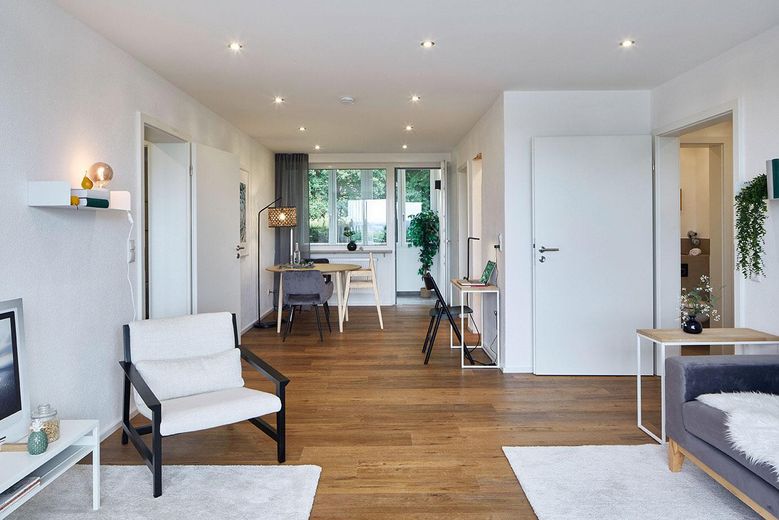 Blick in den Essbereich