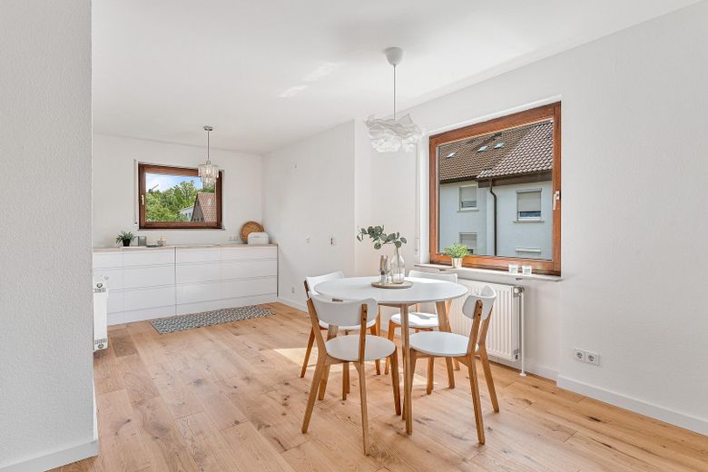 offener Koch-/Essbereich