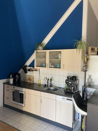 Charmantes Zuhause in guter Lage von Döbeln – Wohnraum mit Kochnische