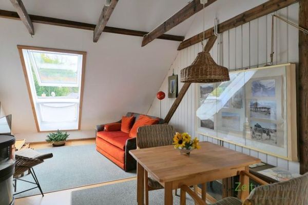 (EF0615_M) Dresde: Kleinzschachwitz, acogedor apartamento amueblado de 2 habitaciones con aire acondicionado, zona residencial tranquila y verde