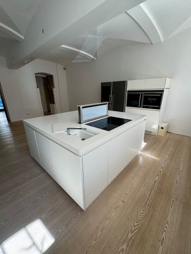 Designer Loft incl. Balcony & Terrace in a Listed Complex, Private Sale – Küche / Herd/ Waschbecken 2/ .