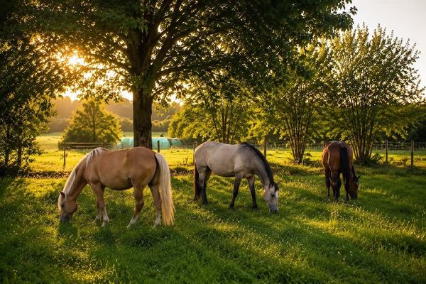 Außergewöhnliche Reitanlage mit Erweiterungspotential, Reithalle und Weitblick in der Pfalz