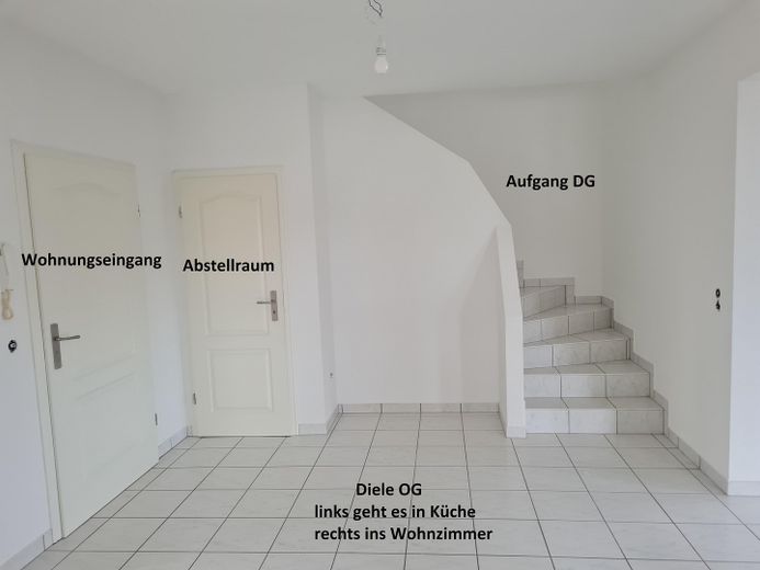 Exclusive maisonette apartment in Beckerswäldchen – Aufgang in 2 Etage