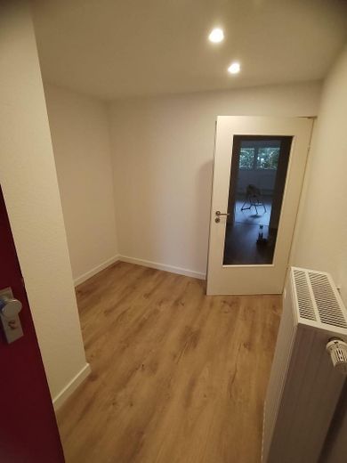Recent gerenoveerde 2-kamer souterrainwoning direct naast de S-Bahn. Ideaal voor forenzen – Eingang von Wohnungstür aus