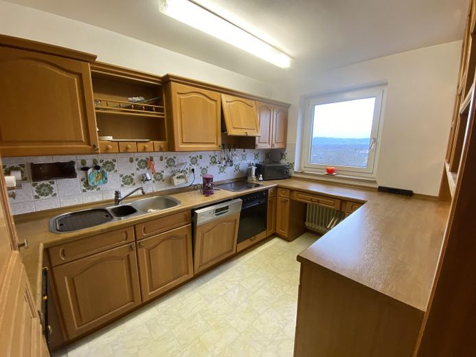 Küche Sicht von links