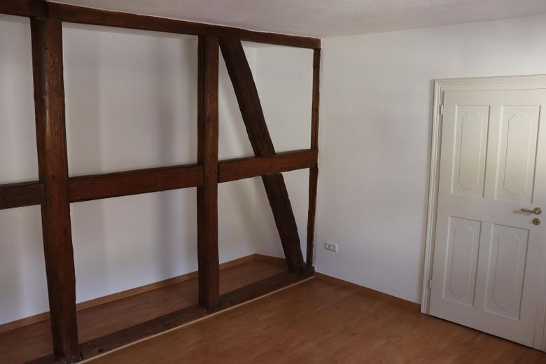 Holzbalken Schlafzimmer