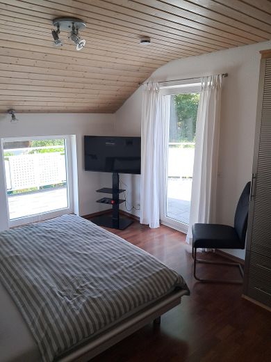 Zimmer 1 m.Tür z. Dachterrasse