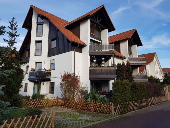 Idyllisch wohnen in Ermlitz  mit zwei Balkonen und viel Grün – फोटो 1