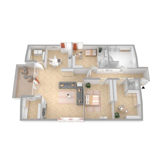 Architektur trifft Lebensqualität – Ihr exklusives Penthouse in Brunnthal/OT Faistenhaar – फोटो 15