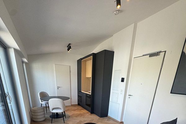 tamamen mobilyalı ve gerçek bir penthouse havasına sahip - Allach-Untermenzing'de 2 odalı kiralık daire