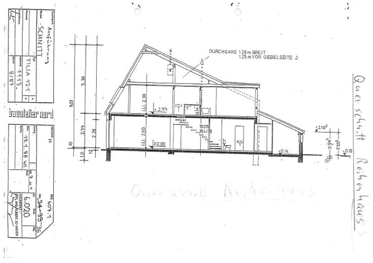Modernisiertes Reihenmittelhaus in Ronnenberg in ruhiger und zentraler Lage – Querschnitt