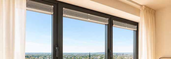 Fully furnished high-rise residence – 29th floor – panoramic views over Hamburg