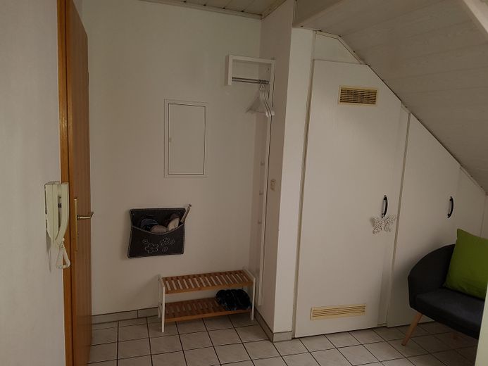 Flur mit Schrank für Gastherme