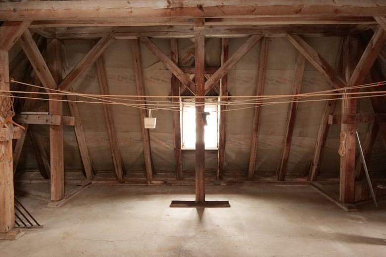 Loft+Wohnung+Dachrohling+Garten in Sagard/ Rügen – Dachboden