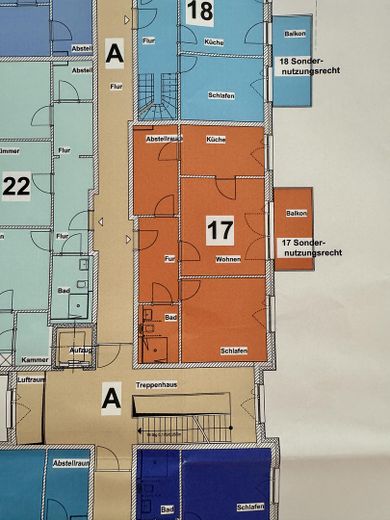 Nowoczesne mieszkanie w domu wielopokoleniowym z garażem – Grundriss