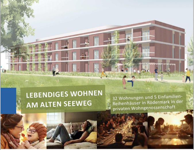 Lebendiges Wohnen am Alten Seeweg - 3-Zimmer - private Wohngenossenschaft (Mit „WBS“) AAS – Foto 5