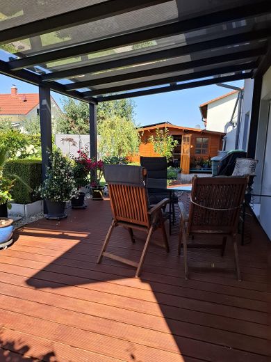Energy-efficient passive house in a quiet location – Terrasse