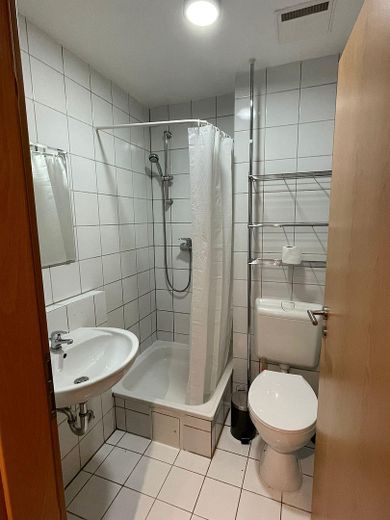 Möblierte 1-Zimmer-Wohnung in Kaiserslautern – 570 € warm all inclusive – Badezimmer