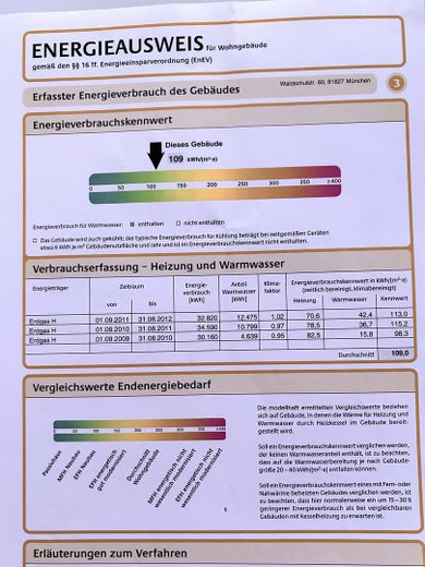 3-4 Zi Gartenidylle, 2 Holzterrassen, Sommergarten, Pavillon, – Energieausweis