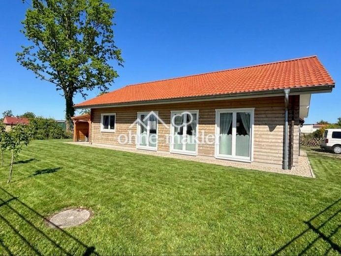 Jak nowy drewniany bungalow klasy A+ w pobliżu Eidery – ogród, widok na pola, bez prowizji – Zdjęcie 1