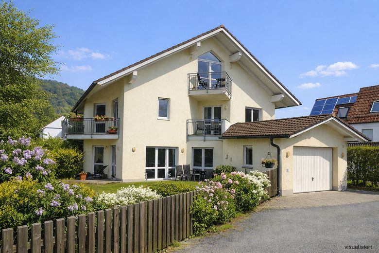* OHNE PROVISION * Gepflegte DHH mit 5 Zimmern in Starnberg – Hausansicht