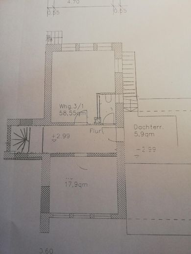 Mehrfamilienhaus in Kochel City – Über 2 OG Haus im Haus