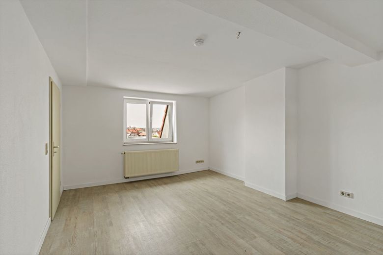 Citywohnung mit Terrasse – Schlafzimmer