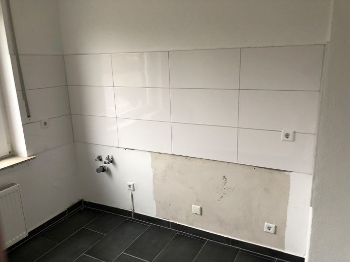Renovierte 4-Zimmer-Wohnung mit Garten in Rheine-Hauenhorst – Küche