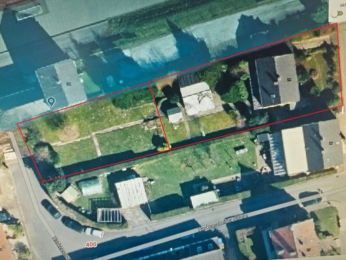 2 Baugrundstücke in ruhiger Lage von Bochum-Laer – Luftbild