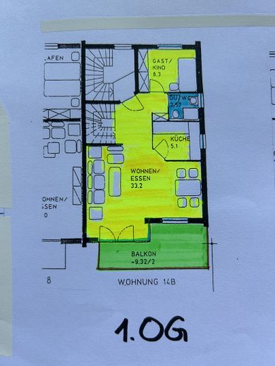Muy bonito apartamento dúplex de 4 habitaciones en propiedad – Foto 9