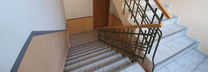 Gepflegtes, Treppenhaus Detail