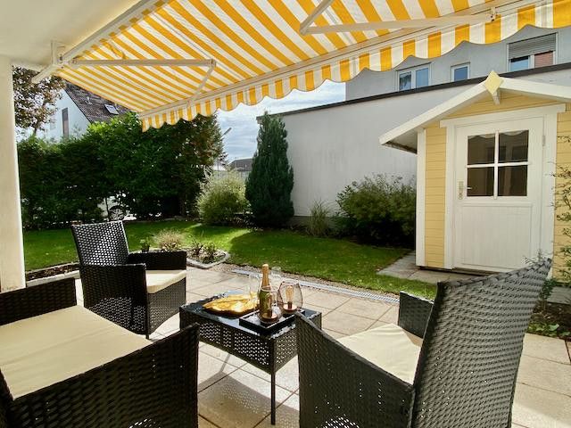 Top Möbliert / Fully furnished: Elegante 3-Zi-Gartenwohung, WLAN, Home Office, TG-Stellplatz – Foto 19
