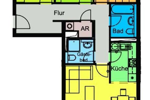 ¡Su nuevo apartamento para sentirse bien! ¡Balcón grande, equipamiento atractivo, baño y aseo de invitados!