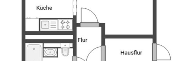 Bezugsfrei – 2016 modernisierte 3-Zi.-Wohnung mit EBK, Wannenbad und Balkon