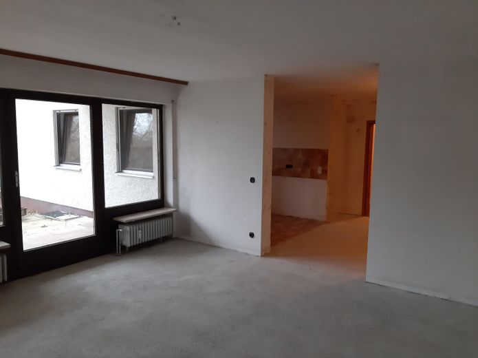 Wohnzimmer Richtung Küche