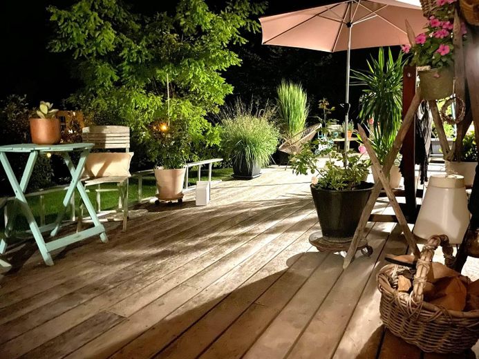 Terrasse-Abends