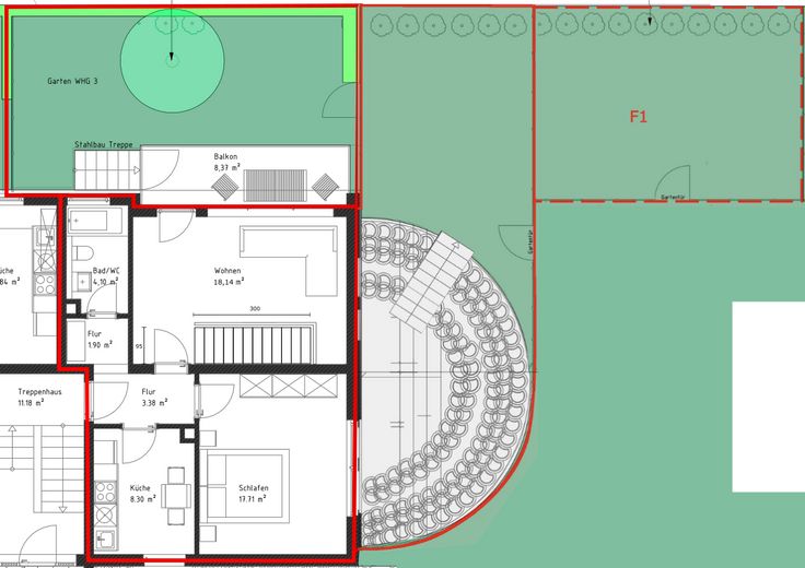 Appartamento maisonette con terrazza, giardino e balcone – senza provvigione ad Alterlangen – Foto 49