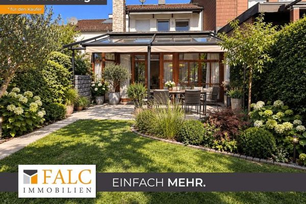 Mehr als ein Reihenhaus – Wintergarten, Sauna & Kamin in Auenstein