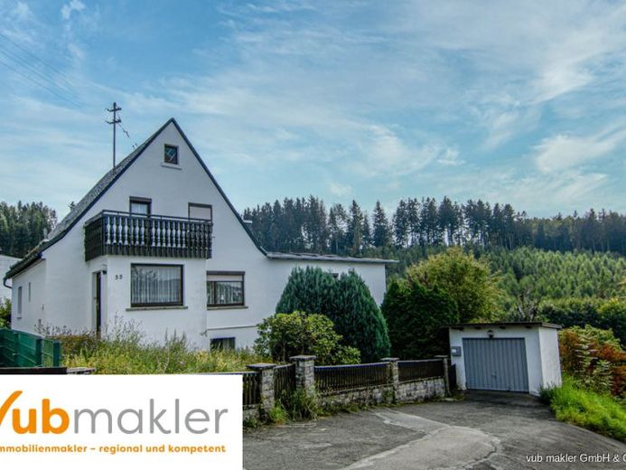 Einfamilienhaus mit herrlichem Blick über den Frankenwald - Schwarzenbach am Wald – Foto 1