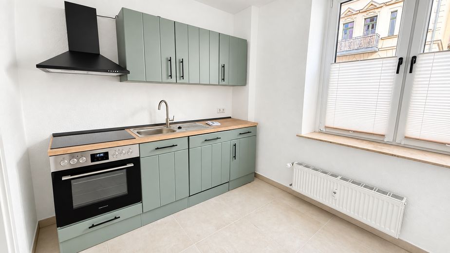 *Sofort bezugsfrei: 2 Zimmer mit großer Terrasse in der Leipziger Südvorstadt | Erstbezug* – Einbauküche