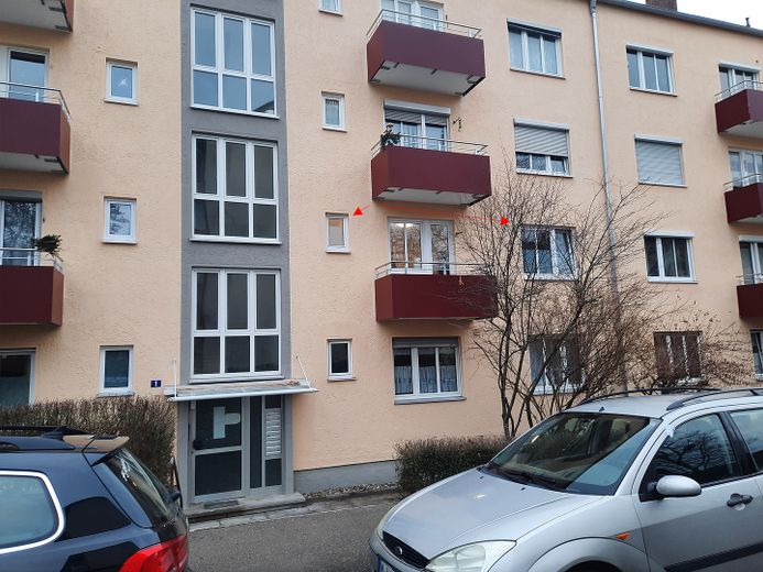 Möblierte Wohlfühloase in Augsburg-Göggingen – Perfekt als Ferienwohnung – Wohnhaus Wohnung Markiert
